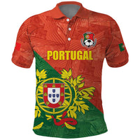 Custom Portugal Football Polo Shirt Sporty Style