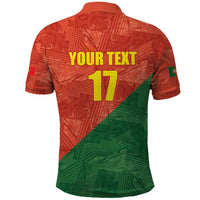 Custom Portugal Football Polo Shirt Sporty Style