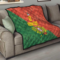 Custom Portugal Football Quilt Sporty Style