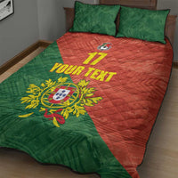 Custom Portugal Football Quilt Bed Set Sporty Style