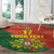 Custom Portugal Football Round Carpet Sporty Style