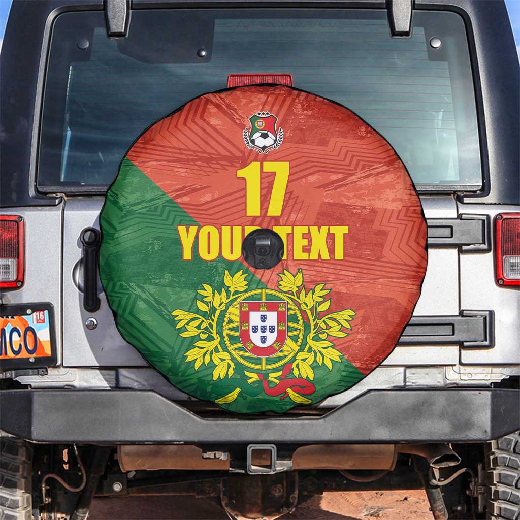 Custom Portugal Football Spare Tire Cover Sporty Style