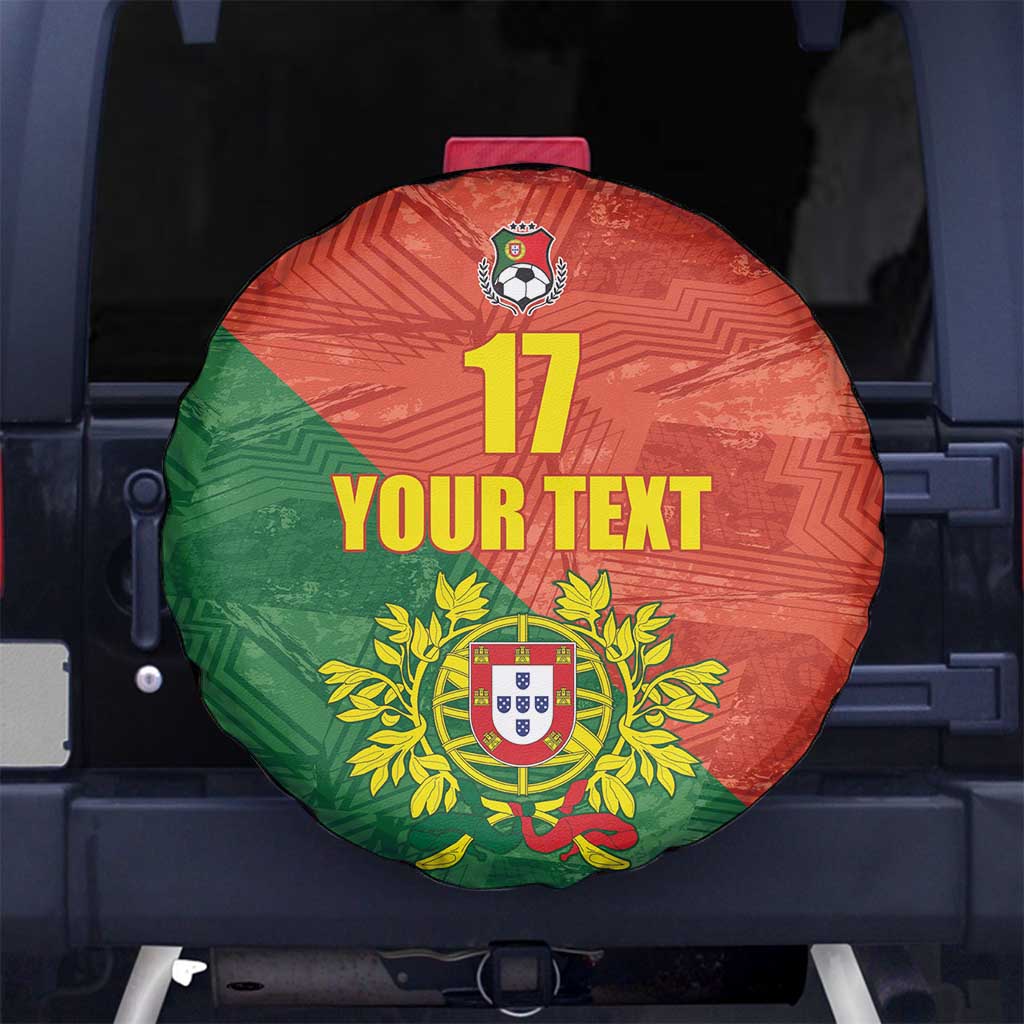 Custom Portugal Football Spare Tire Cover Sporty Style