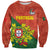 Custom Portugal Football Sweatshirt Sporty Style