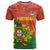 Custom Portugal Football T Shirt Sporty Style