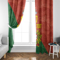 Custom Portugal Football Window Curtain Sporty Style