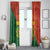 Custom Portugal Football Window Curtain Sporty Style