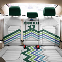 Custom Slovenia Football Back Car Seat Cover Sporty Style