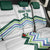 Custom Slovenia Football Back Car Seat Cover Sporty Style