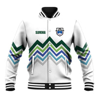 Custom Slovenia Football Baseball Jacket Sporty Style