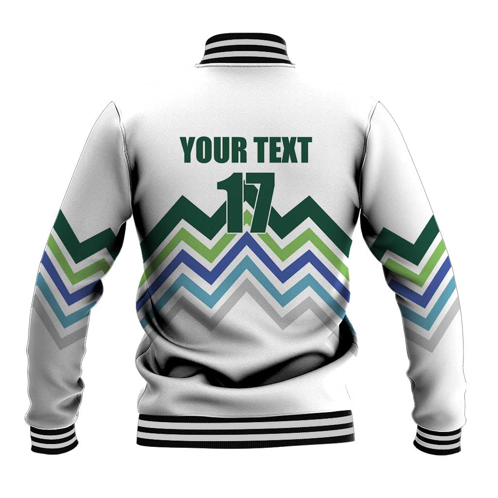Custom Slovenia Football Baseball Jacket Sporty Style