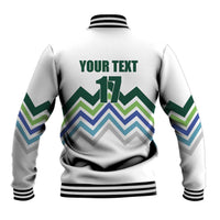 Custom Slovenia Football Baseball Jacket Sporty Style