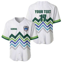 Custom Slovenia Football Baseball Jersey Sporty Style