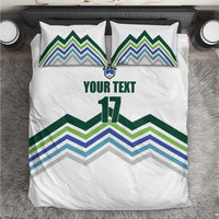 Custom Slovenia Football Bedding Set Sporty Style