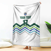 Custom Slovenia Football Blanket Sporty Style