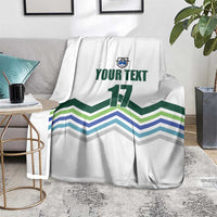 Custom Slovenia Football Blanket Sporty Style