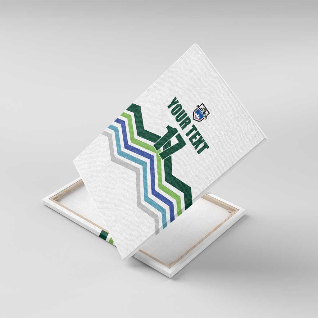 Custom Slovenia Football Canvas Wall Art Sporty Style