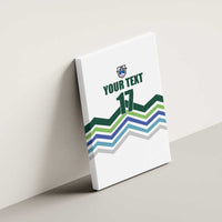 Custom Slovenia Football Canvas Wall Art Sporty Style