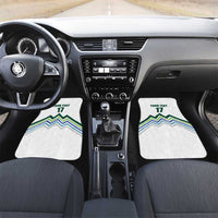 Custom Slovenia Football Car Mats Sporty Style