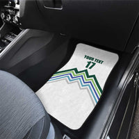Custom Slovenia Football Car Mats Sporty Style
