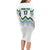 Custom Slovenia Football Family Matching Long Sleeve Bodycon Dress and Hawaiian Shirt Sporty Style