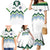 Custom Slovenia Football Family Matching Mermaid Dress and Hawaiian Shirt Sporty Style