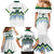 Custom Slovenia Football Family Matching Mermaid Dress and Hawaiian Shirt Sporty Style