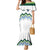 Custom Slovenia Football Family Matching Mermaid Dress and Hawaiian Shirt Sporty Style