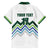Custom Slovenia Football Family Matching Off The Shoulder Long Sleeve Dress and Hawaiian Shirt Sporty Style