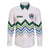 Custom Slovenia Football Family Matching Off The Shoulder Long Sleeve Dress and Hawaiian Shirt Sporty Style