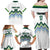 Custom Slovenia Football Family Matching Off Shoulder Maxi Dress and Hawaiian Shirt Sporty Style