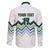 Custom Slovenia Football Family Matching Off Shoulder Maxi Dress and Hawaiian Shirt Sporty Style