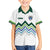 Custom Slovenia Football Family Matching Off Shoulder Maxi Dress and Hawaiian Shirt Sporty Style
