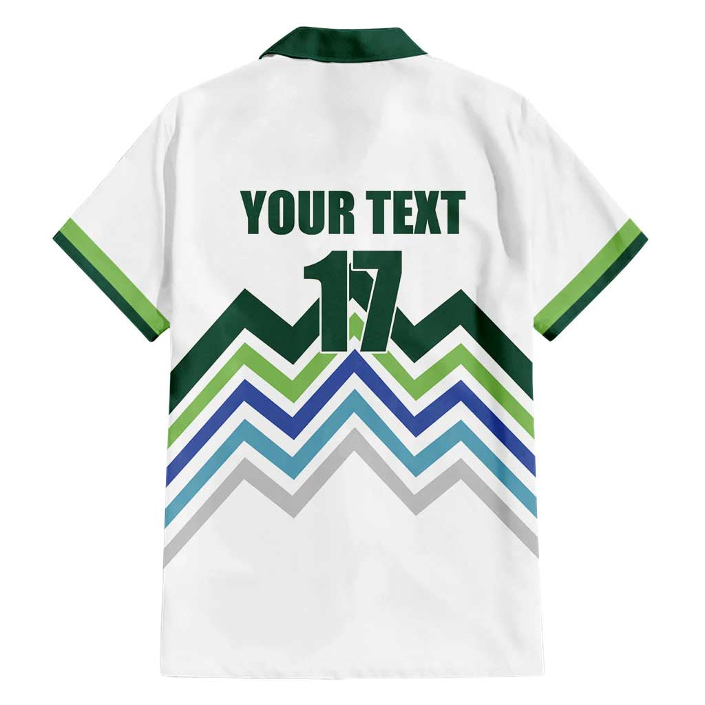 Custom Slovenia Football Family Matching Short Sleeve Bodycon Dress and Hawaiian Shirt Sporty Style