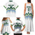 Custom Slovenia Football Family Matching Tank Maxi Dress and Hawaiian Shirt Sporty Style