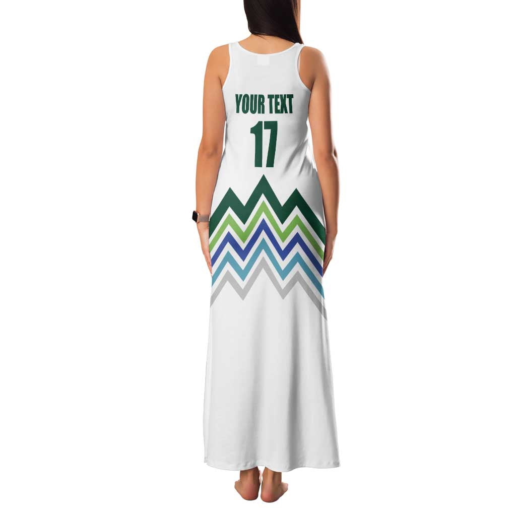 Custom Slovenia Football Family Matching Tank Maxi Dress and Hawaiian Shirt Sporty Style