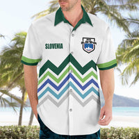 Custom Slovenia Football Hawaiian Shirt Sporty Style