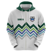 Custom Slovenia Football Hoodie Sporty Style