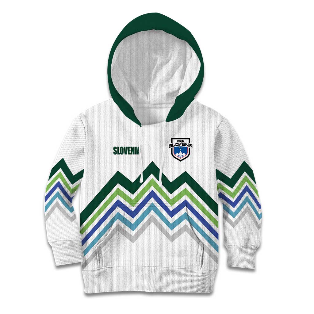 Custom Slovenia Football Kid Hoodie Sporty Style