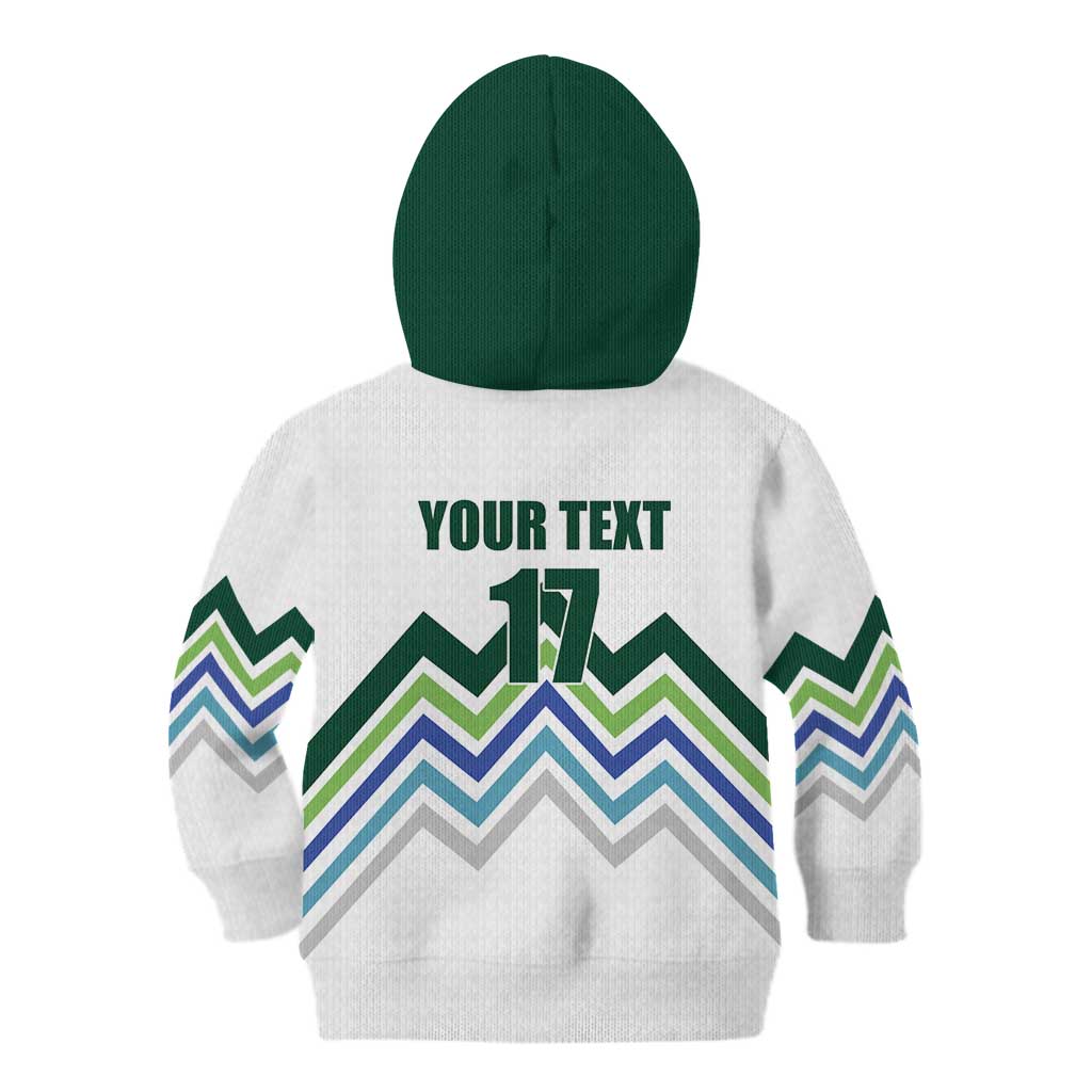 Custom Slovenia Football Kid Hoodie Sporty Style