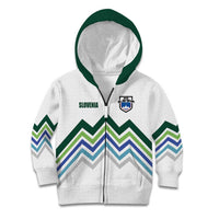 Custom Slovenia Football Kid Hoodie Sporty Style