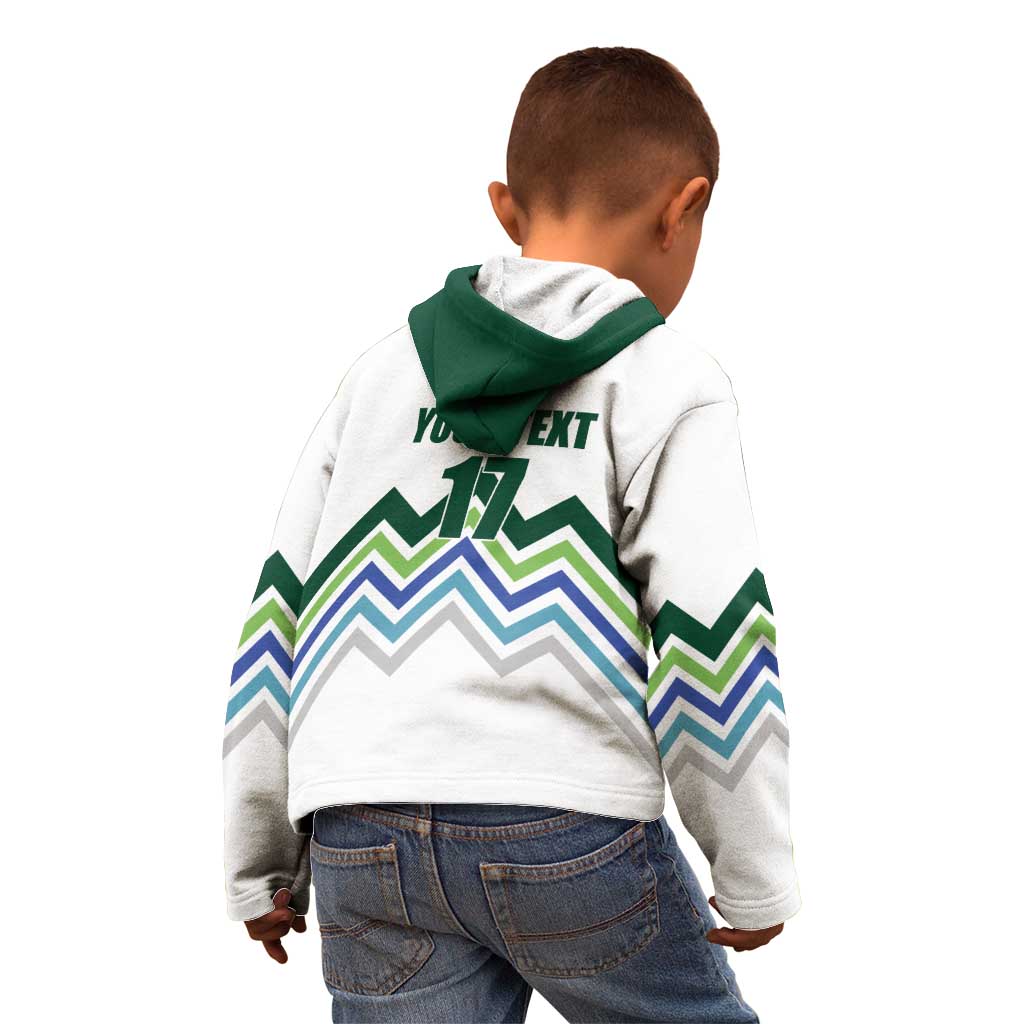 Custom Slovenia Football Kid Hoodie Sporty Style