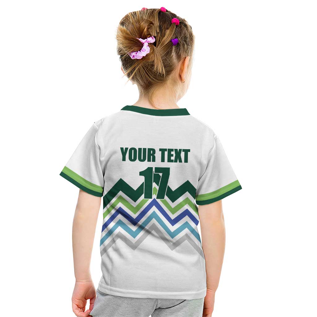 Custom Slovenia Football Kid T Shirt Sporty Style