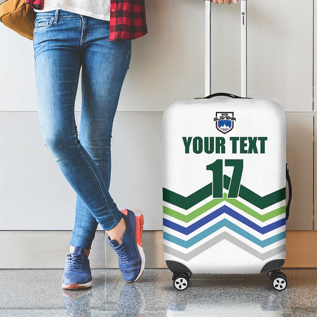 Custom Slovenia Football Luggage Cover Sporty Style