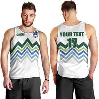 Custom Slovenia Football Men Tank Top Sporty Style