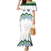 Custom Slovenia Football Mermaid Dress Sporty Style