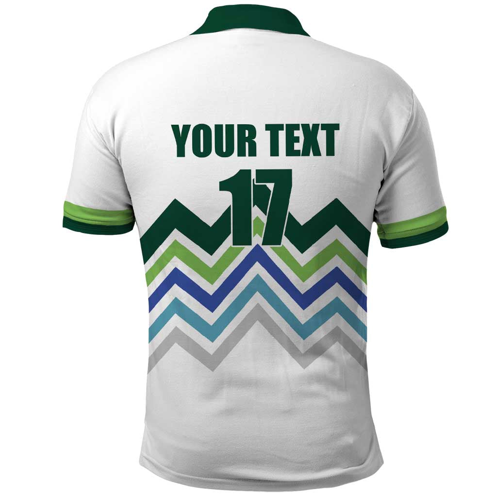 Custom Slovenia Football Polo Shirt Sporty Style