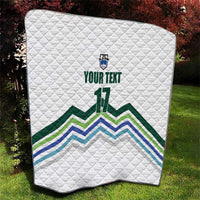 Custom Slovenia Football Quilt Sporty Style