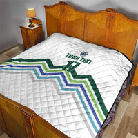 Custom Slovenia Football Quilt Sporty Style