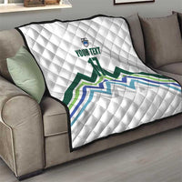Custom Slovenia Football Quilt Sporty Style